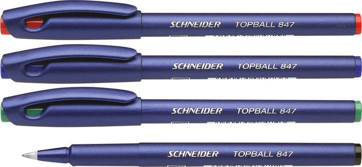 Produktbild Schneider Roller Topball 847 0.5 blau (Blau, 1 x)
