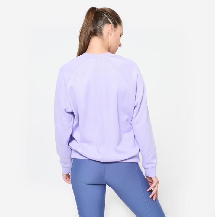Immagine prodotto Domyos Sweatshirt Damen Baumwollgewebe - lavendel (L)