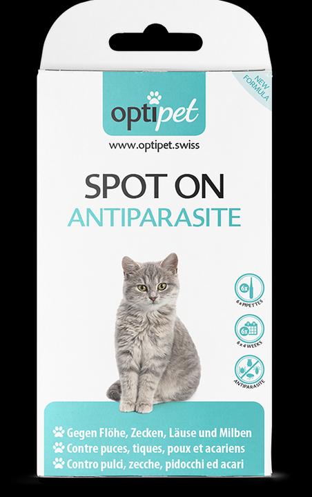 Produktbild OptiPet Drop on (Katze, 6 ml)