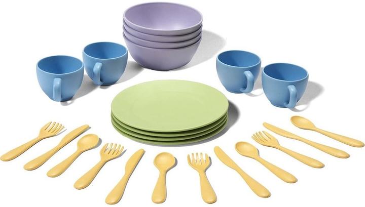 Green Toys Jouet vert vaisselle