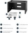 Produktbild StarTech 6u 12in Wall Mounting Bracket