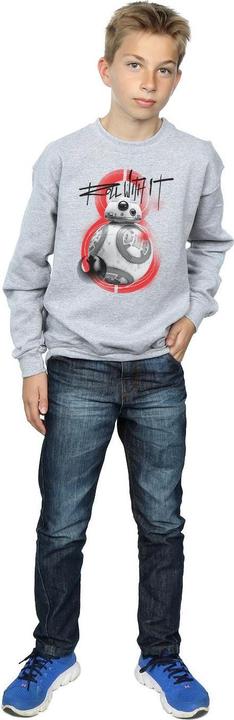 Produktbild Star Wars The Last Jedi BB8 Roll With It Sweatshirt Jungen (140, 146)