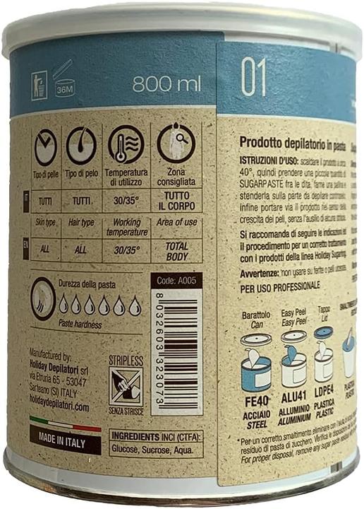 Nährwerte und Zutaten Holiday Zuckerpaste Stardust Strong 1 kg
