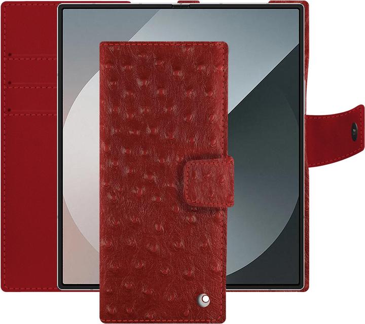 Actual product image Noreve Samsung Galaxy Z Fold6 leather wallet case (Samsung Galaxy Z Fold6)