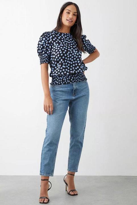 Immagine prodotto Dorothy Perkins Camicetta a pois con orlo increspato (40)