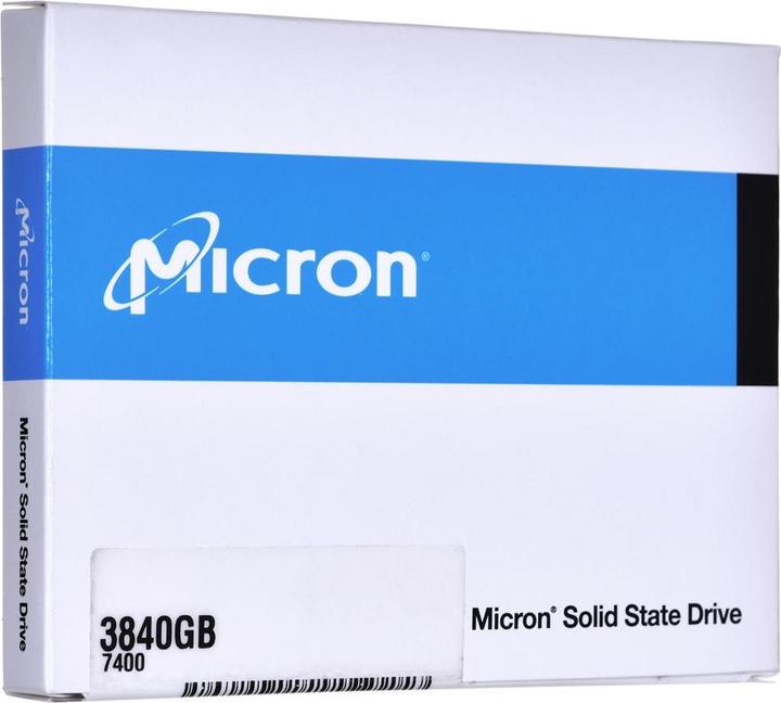 Actual product image Micron 7400 PRO NVMe U.3 SSD (3840 GB, 2.5")