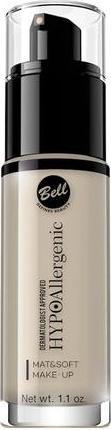 Immagine prodotto Bell Cosmetics HypoAllergenic Matt&Soft Make-Up Hypoallergenic Mattifying Fluid 01 Light Beige 30g (Light Beige)