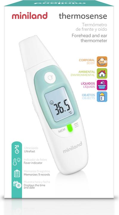 Actual product image Miniland Thermosense (Non-contact, Ear, Forehead)