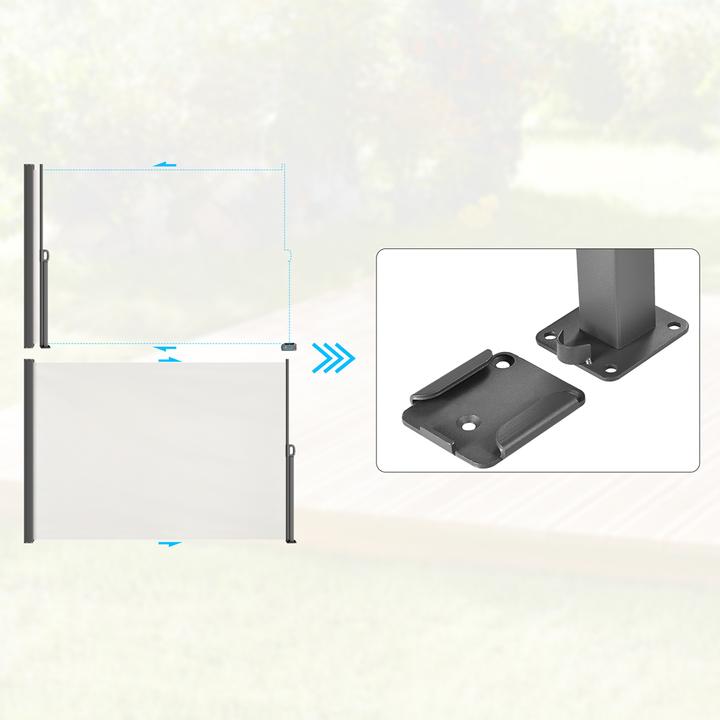 Casaria Seitenmarkise (3 m)