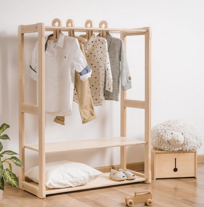Produktbild Montessori Kleidergarderobe