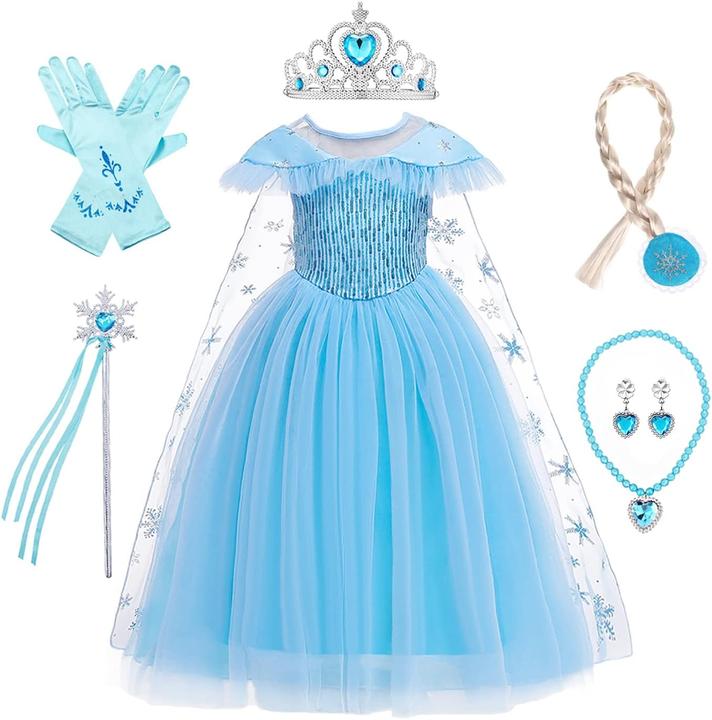 Lobty ELSA Prinzessinnenkleid