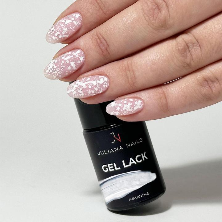 Immagine prodotto Juliana Nails Gel Lack Avalanche (Valanga, Smalto per unghie effetto gel)