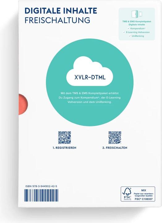 Produktbild TMS & EMS Vorbereitung 2024 Komplettpaket - E-Learning und Kompendium mit Leitfaden, T (Deutsch, Alexander Hetzel, Constantin Lechner, Anselm Pfeiffer, 2024)