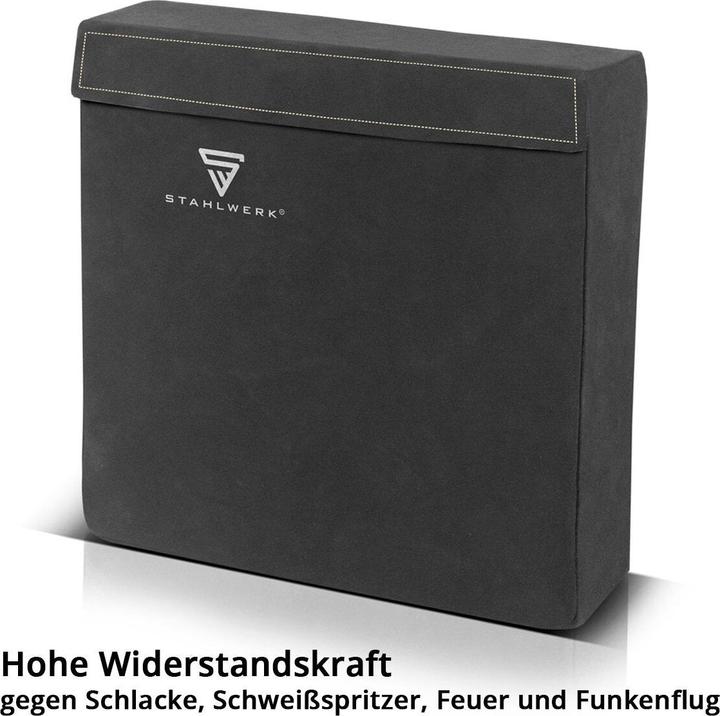 Produktbild Stahlwerk Schweisserkissen, feuerfeste Schweissunterlage aus Spaltleder