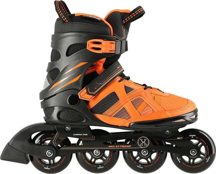 Immagine prodotto Nils NA14112 Nero-Arancione TAGLIA 38 SKATES INLINE EXTREME (38)