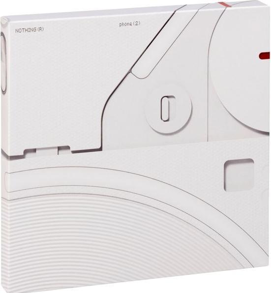 Actual product image Nothing Phone (2) (256 GB, White, 6.70", Dual SIM, 50 Mpx, 5G)