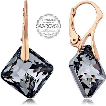 Levien Pink Gold Plated Earrings with Princess Princess (L)
