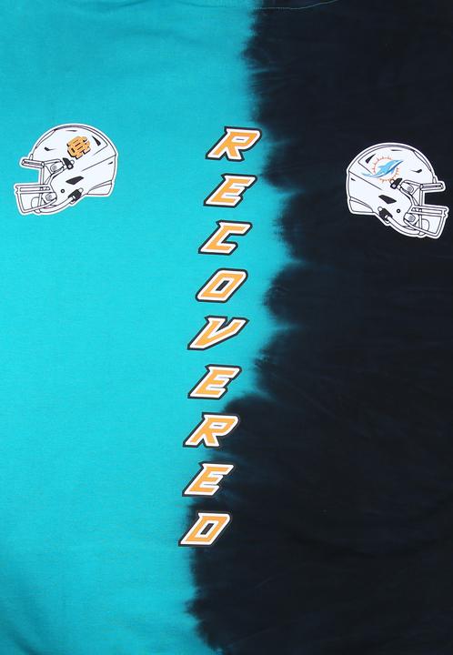 Immagine prodotto Recovered Felpa con cappuccio in pile Re:covered - INK DYE Miami Dolphins (XL)