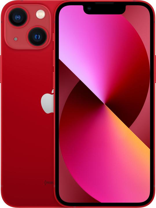 Image du produit Apple iPhone 13 mini (512 Go, (PRODUCT)​RED, 5.40", SIM + eSIM, 12 Mpx, 5G)