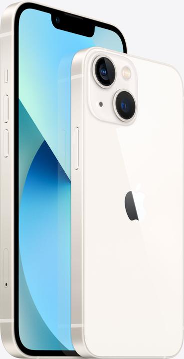 Image du produit Apple iPhone 13 mini (256 Go, Lumière stellaire, 5.40", SIM + eSIM, 12 Mpx, 5G)