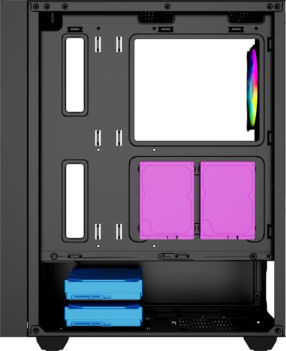 Immagine prodotto Gembird Custodia per computer Fornax 4000 ARGB (ITX, ATX, mATX)