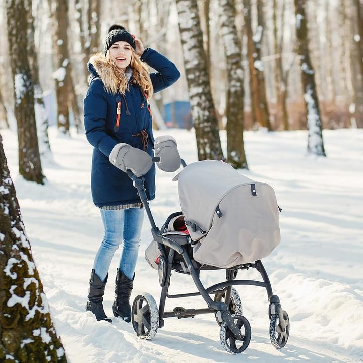 Produktbild ASMI Fleece Handschuhe für den Kinderwagen, Handwärmer