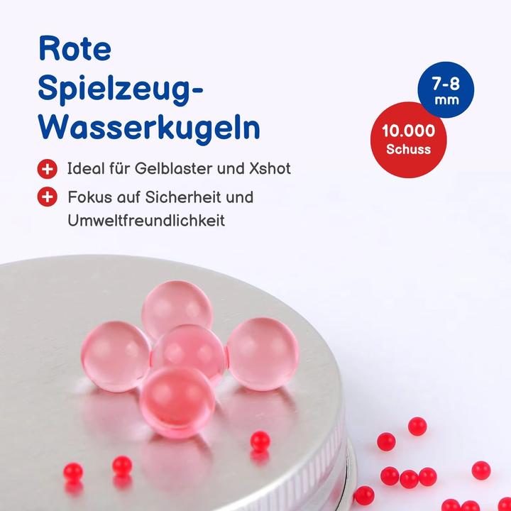 Produktbild Hermex Wasserabsorbierende Spielzeuggewehr-Kugeln Gel-Munition für Xshot und Gelblaster