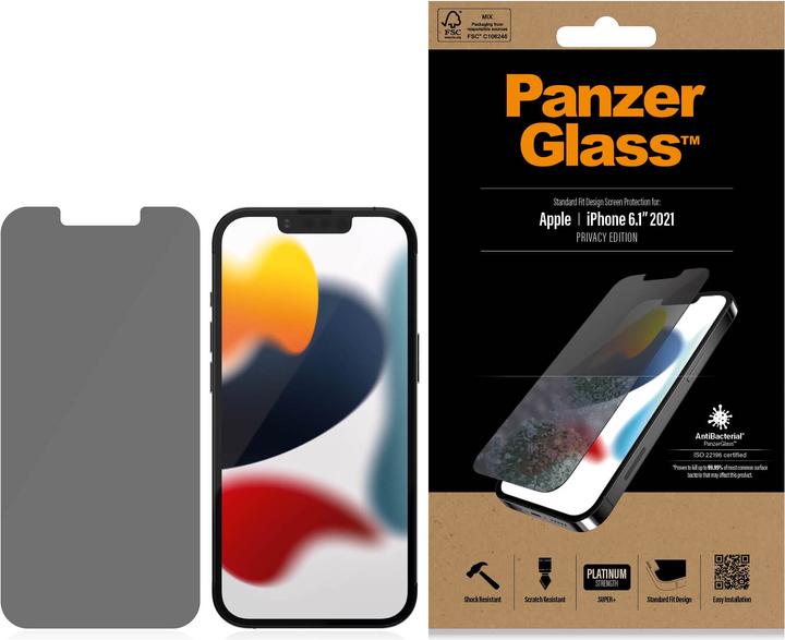 Actual product image PanzerGlass Privacy (1 Piece, Apple iPhone 13)