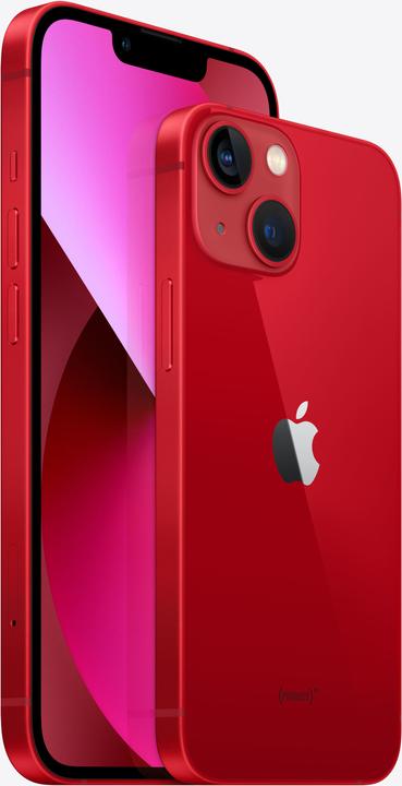 Actual product image Apple iPhone 13 (512 GB, (PRODUCT)​RED, 6.10", SIM + eSIM, 12 Mpx, 5G)