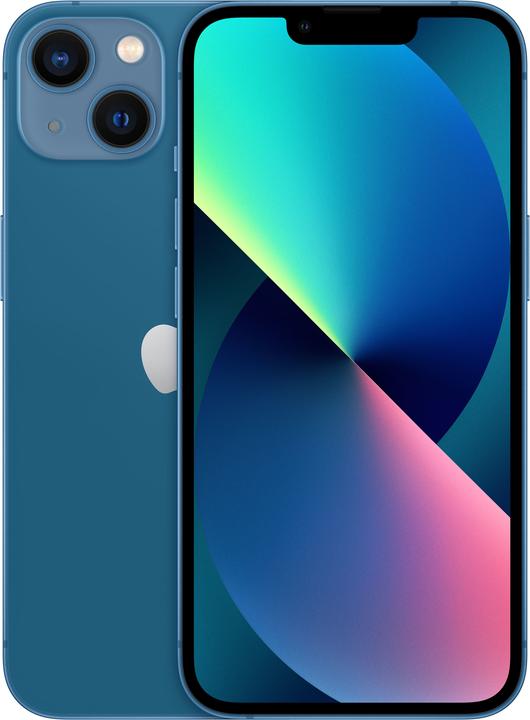 Image du produit Apple iPhone 13 (512 Go, Bleu, 6.10", SIM + eSIM, 12 Mpx, 5G)