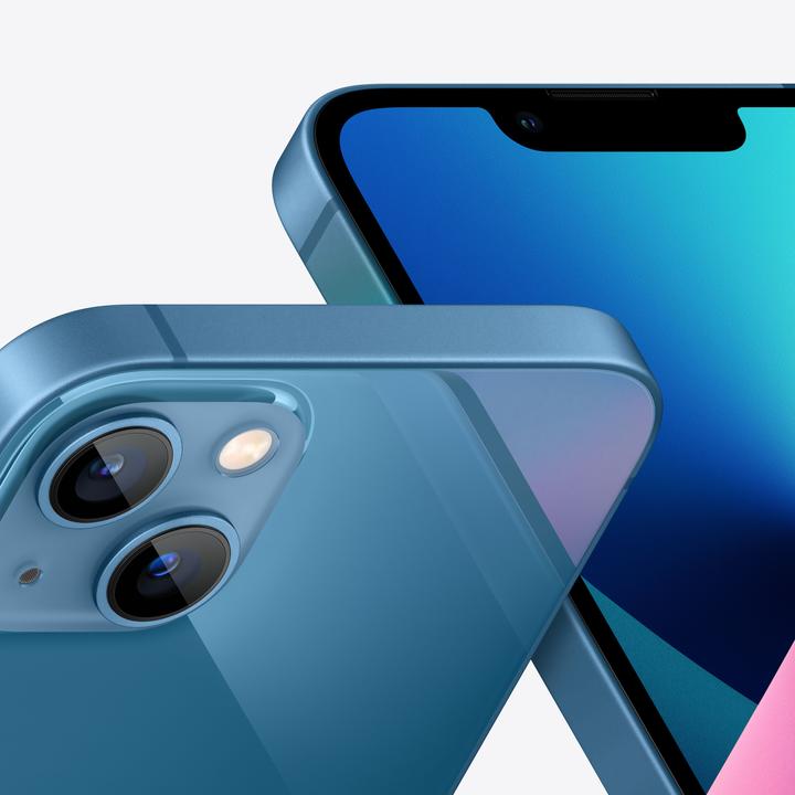 Image du produit Apple iPhone 13 (512 Go, Bleu, 6.10", SIM + eSIM, 12 Mpx, 5G)