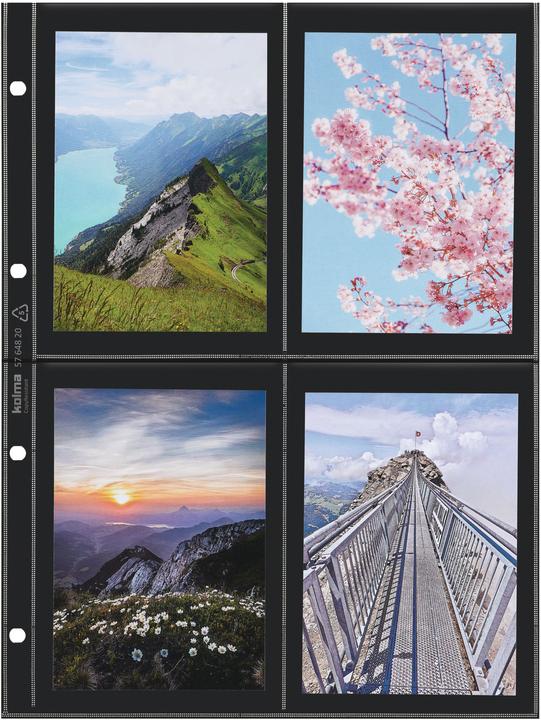 Produktbild Kolma Zeigebuchtaschen CopyResistant Lisse Strong (A4, 10 x)