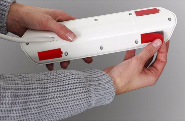 Actual product image Brennenstuhl Corner socket strip (4 x, CEE 7/16, USB, 2 m)