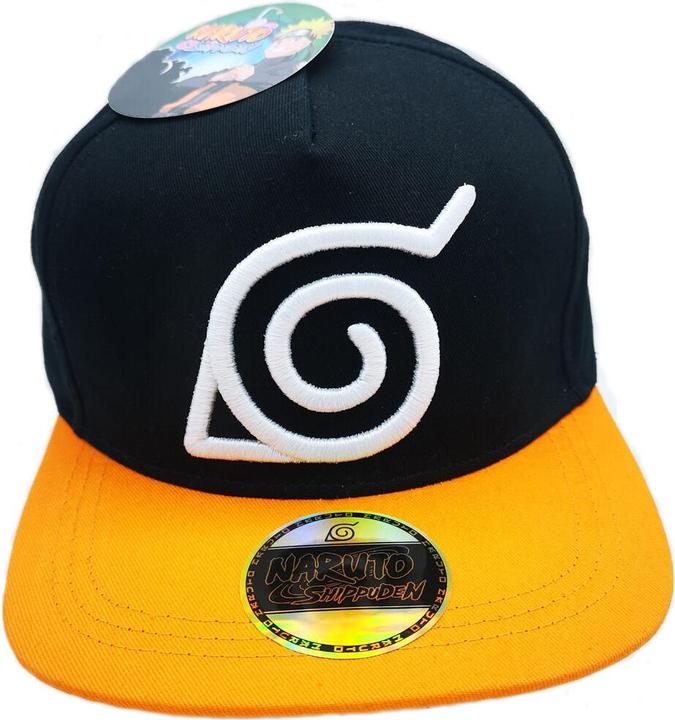 Actual product image GED Naruto Shippuden Cappellino (L) : Logo Orange (56, 57, 58)