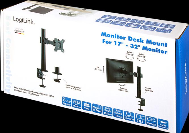 Actual product image LogiLink 17-, max (Table, 32")