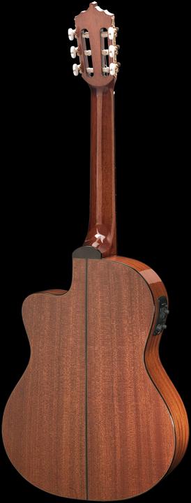 Actual product image Artesano Sonata MC Cut, eSonido Preamp (Classical guitar, Solid cedar, Mahogany, Artifical Ebony)