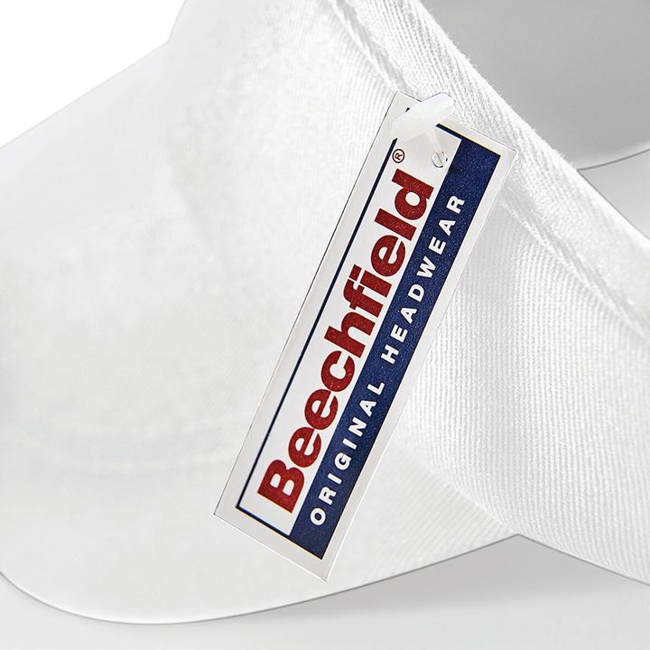 Actual product image Beechfield Sport Visor Peaked Cap (One size)