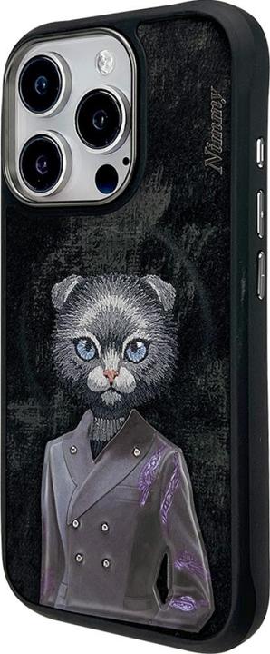 Actual product image Nimmy Etui Magnetic fashion cute pet MagSafe do iPhone 16 Pro czarny (Apple iPhone 16 Pro)