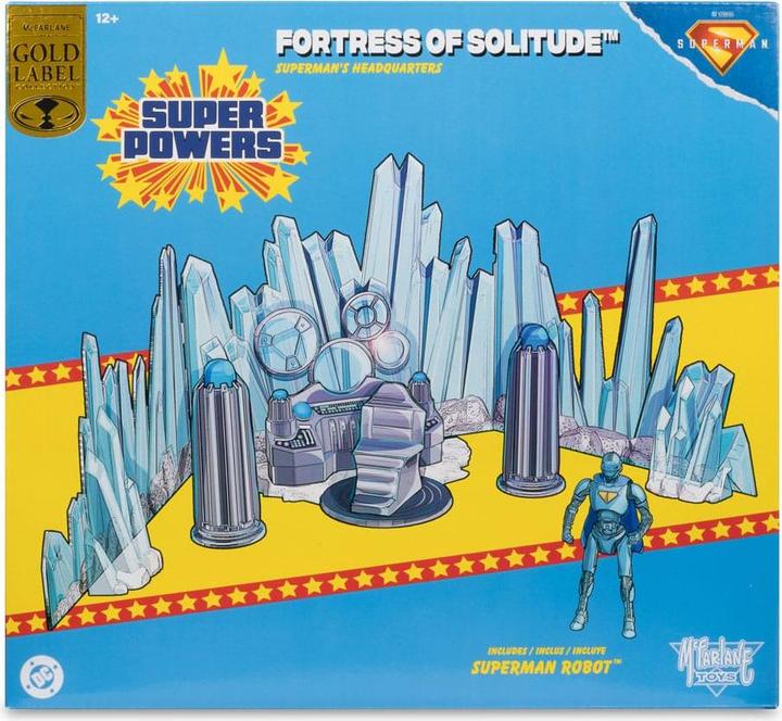 Actual product image McFarlane Superman (2025) DC Direct Playset Fortress of Solitude with Superman Robot