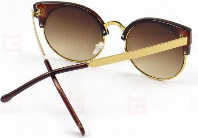 Immagine prodotto Hermex Occhiali da sole Cat Eye Vintage Retro 80s UV400 - Brown Leopard