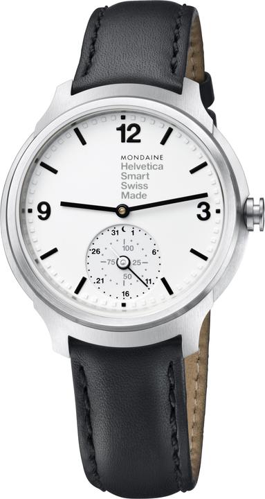 Mondaine Helvetica Connected (Swiss Made, Hybrid Uhr, 44 mm)