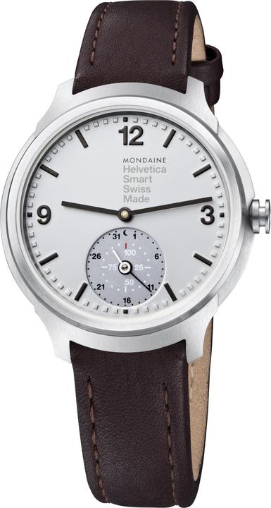 Mondaine Helvetica Connected (Swiss Made, Hybrid Uhr, 44 mm)