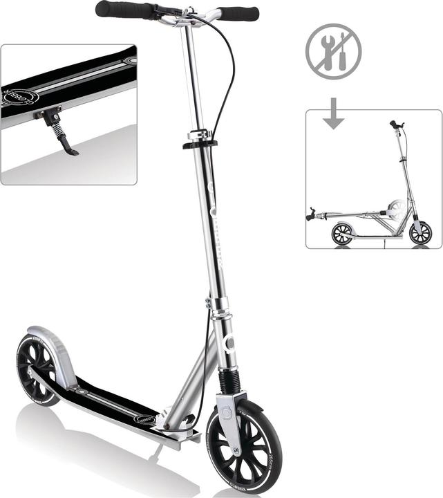 Globber NL-205 Deluxe, silber