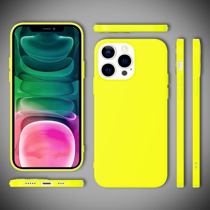 Produktbild Nalia Neon Silikon Handyhülle (Apple iPhone 13 Pro)
