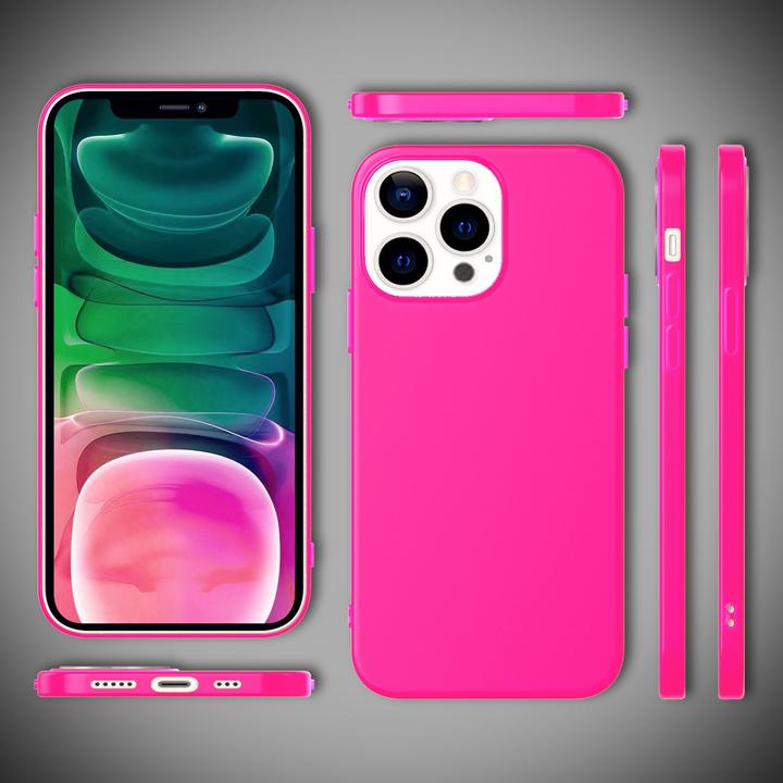 Produktbild Nalia Neon Silikon Handyhülle (Apple iPhone 13 Pro)