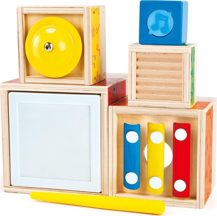 Hape Musik-Stapelwürfel (Deutsch)
