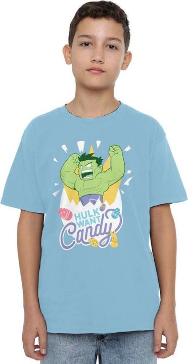 Immagine prodotto Hulk Want Candy Maglietta Pasqua Bambini (128)