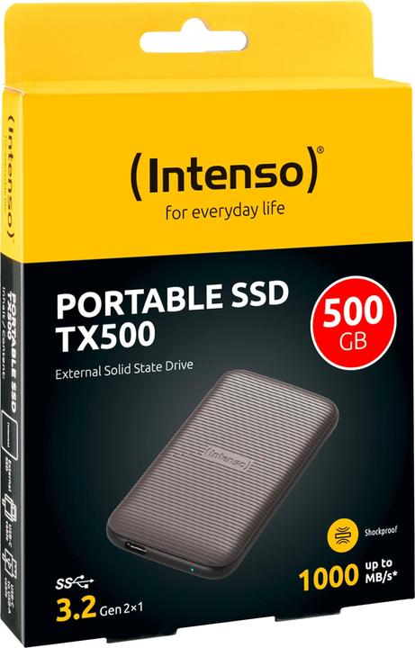 Actual product image Intenso TX500 (500 GB)