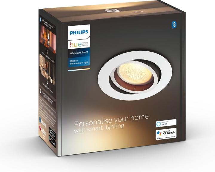 Produktbild Philips Hue Milliskin Basis BT (350 lm, GU10)