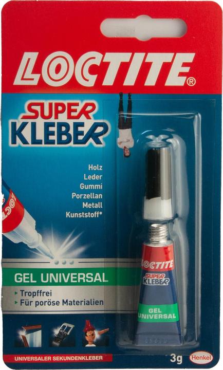 Actual product image Henkel UniversalGlue Gel, single product, 3g (14 g)